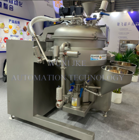 Sand blasting stainless steel mixer1