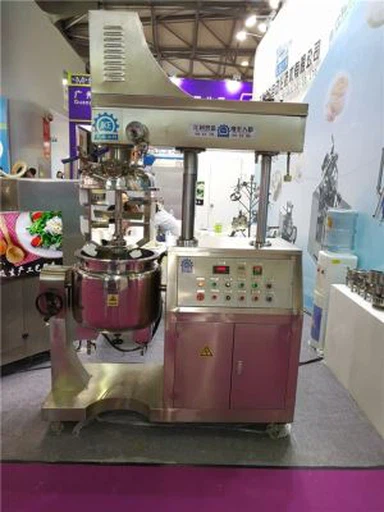 Mezclador emulsionante al vacío para champú