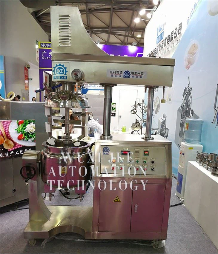 Máquina emulsionante cosmética
