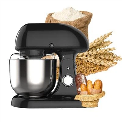 Cocina con batidora de pie