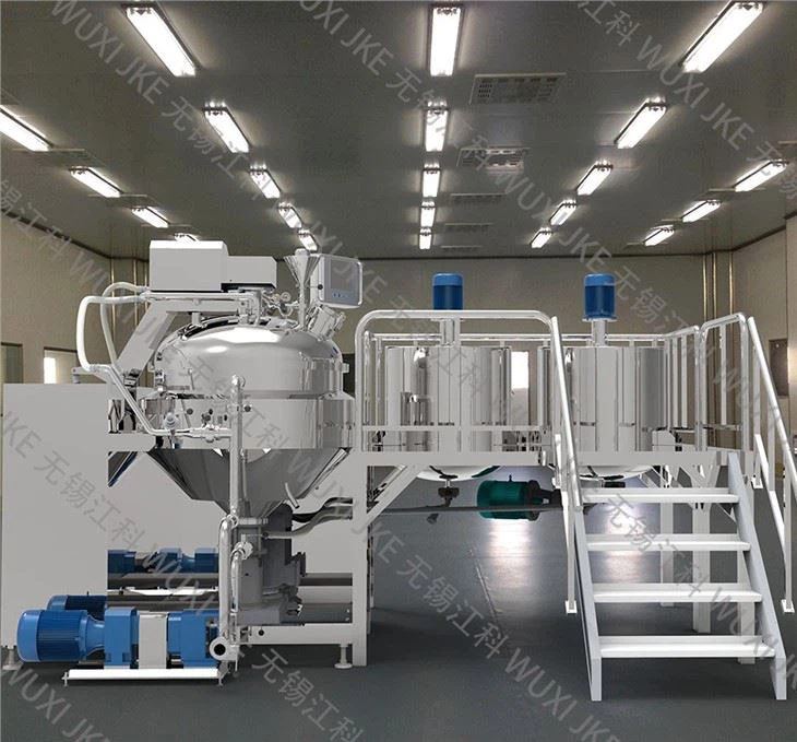 Vacuum Emulsifier Mixer