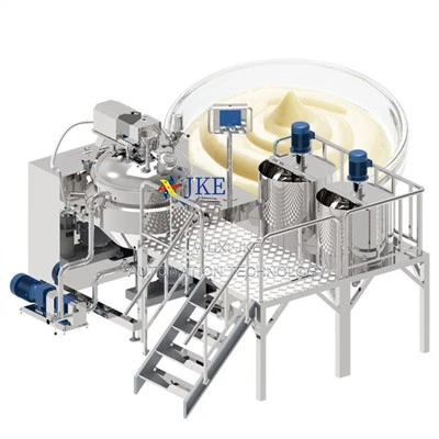 Máquina emulsionante al vacío
